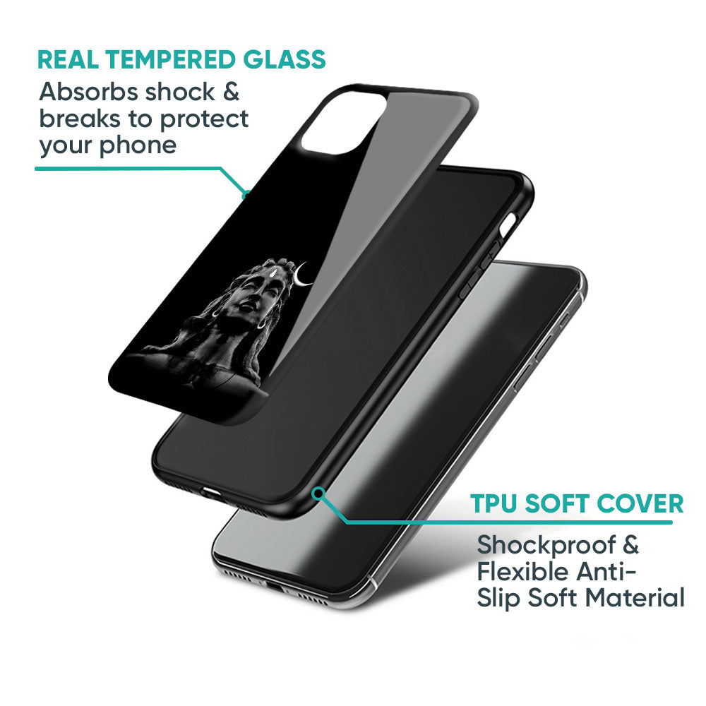 Adiyogi Glass Case for Oppo A18