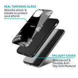 Zealand Fern Design Glass Case For Oppo A18
