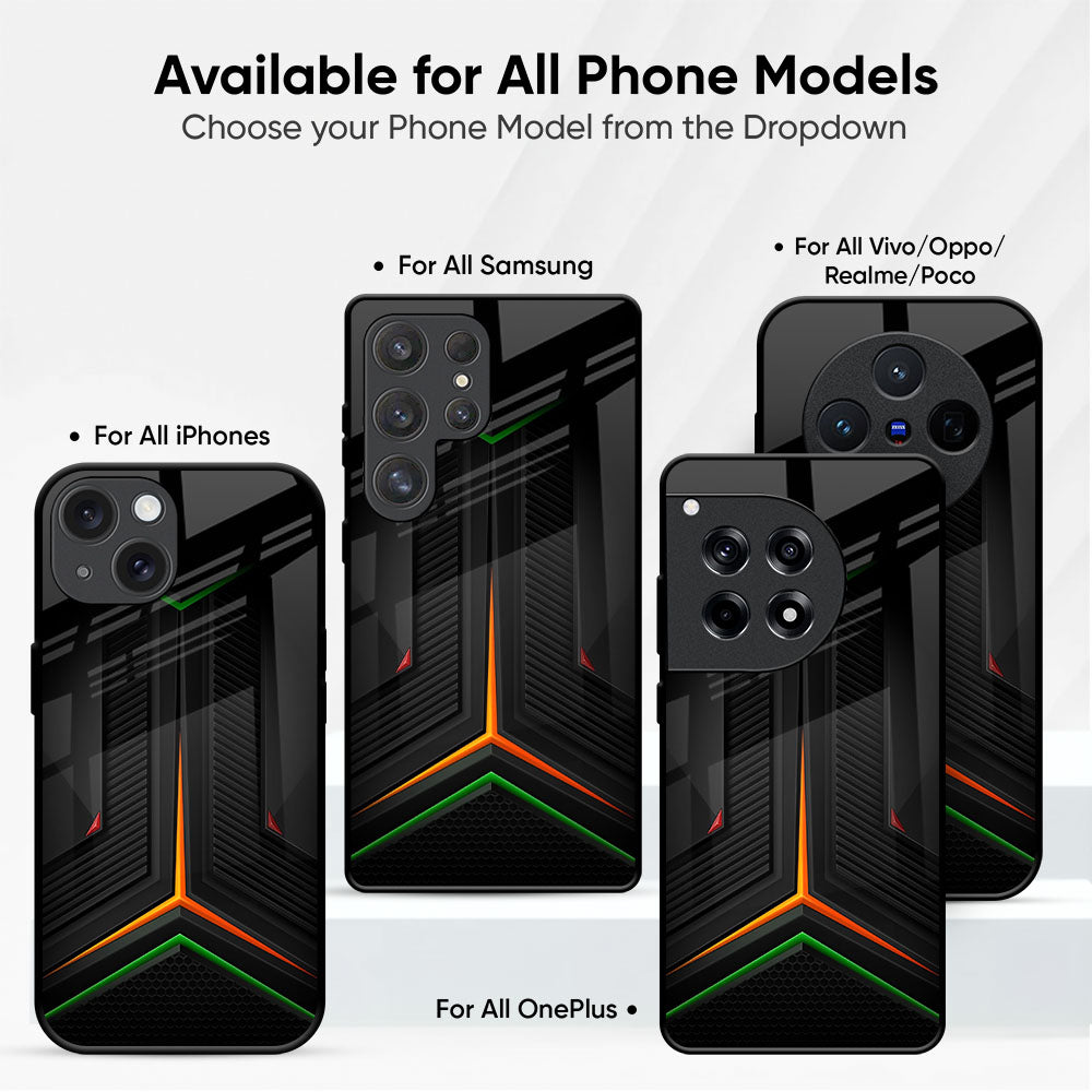 Modern Ultra Chevron Glass Case