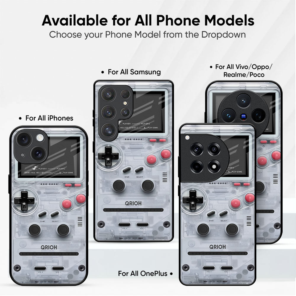 Retro Gaming Glass Case