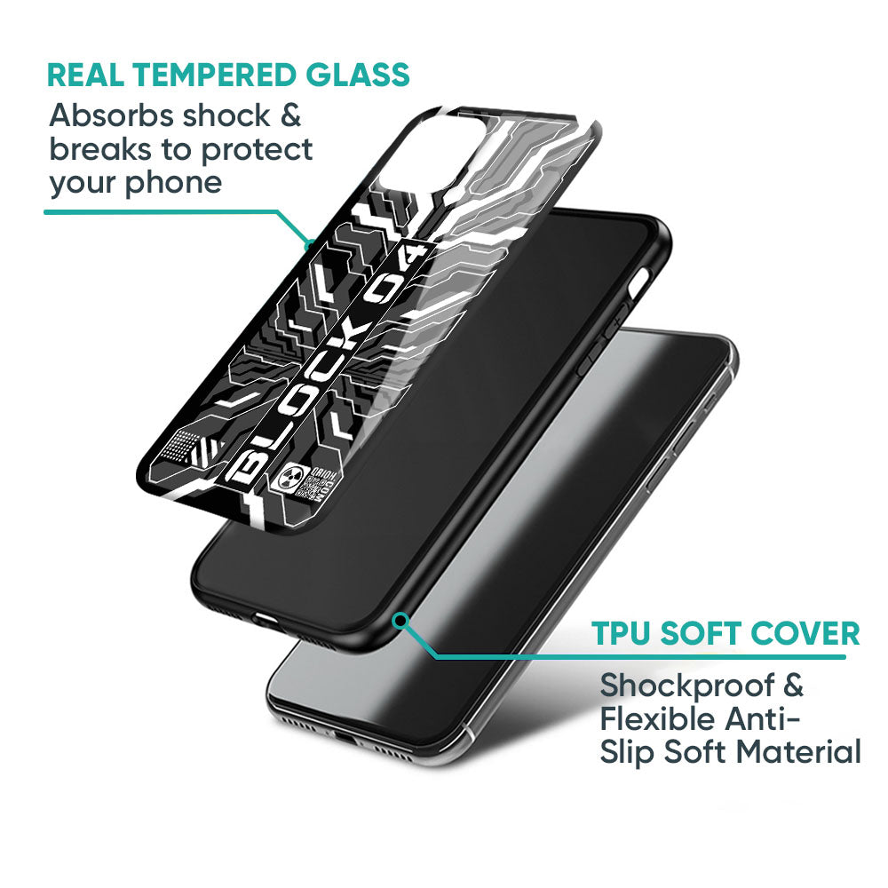 Monochrome Magic Glass Case for Vivo X50 Pro