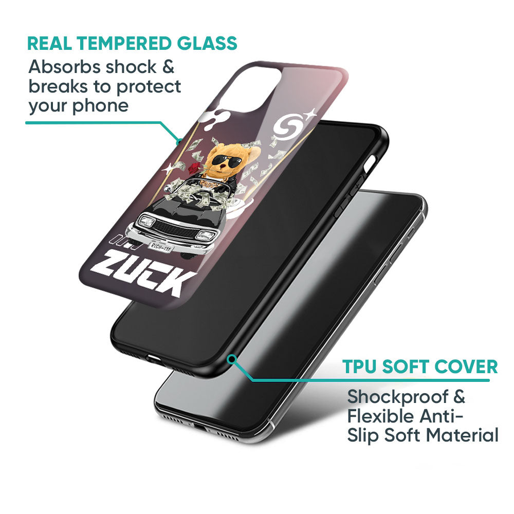 Money Madness Glass Case for iPhone XS Max