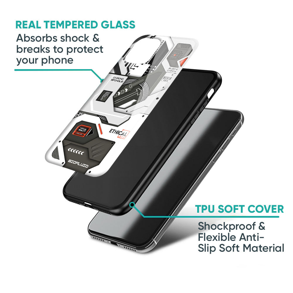 Explore Circuit Glass Case for iPhone XS Max