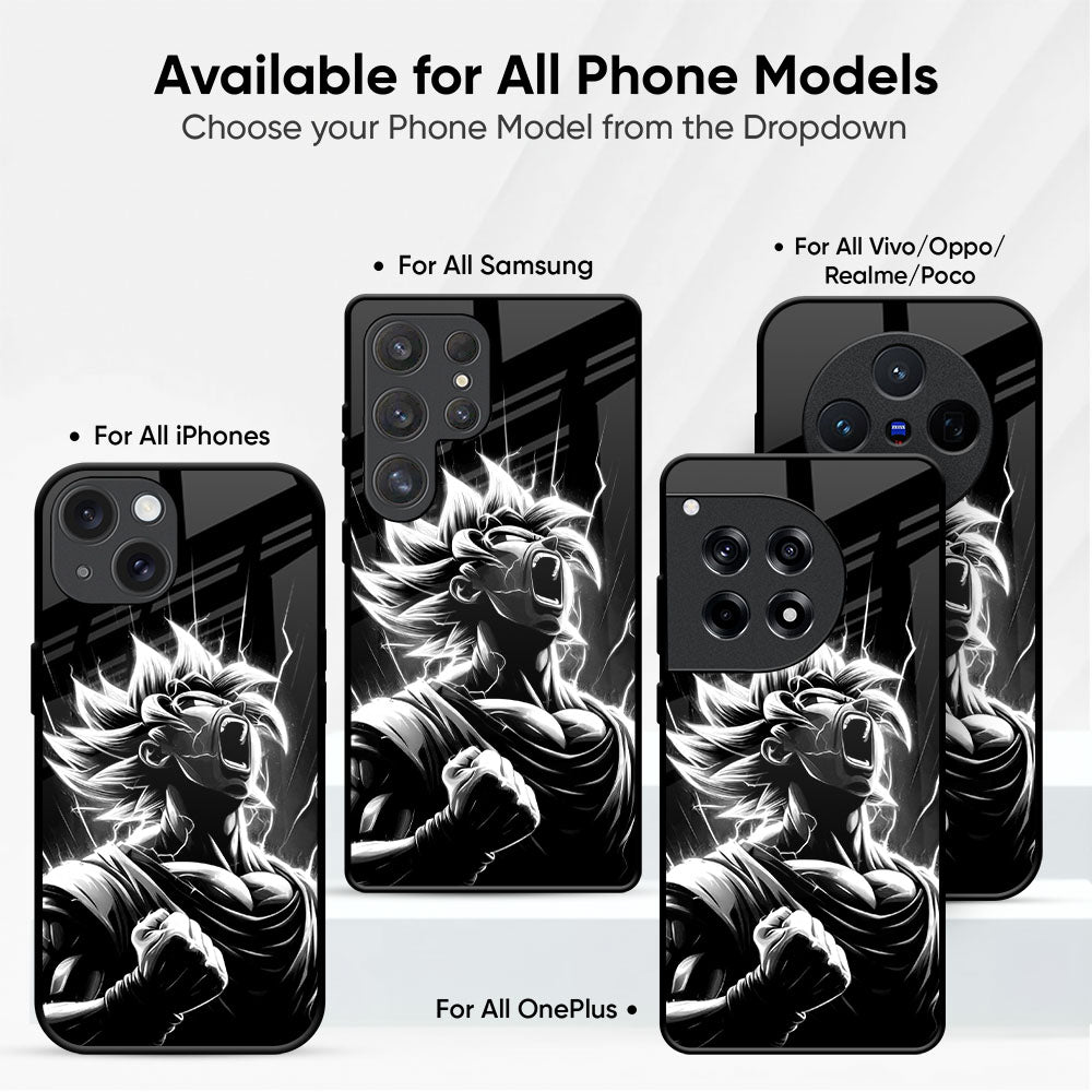 Saiyan Spirit Glass Case