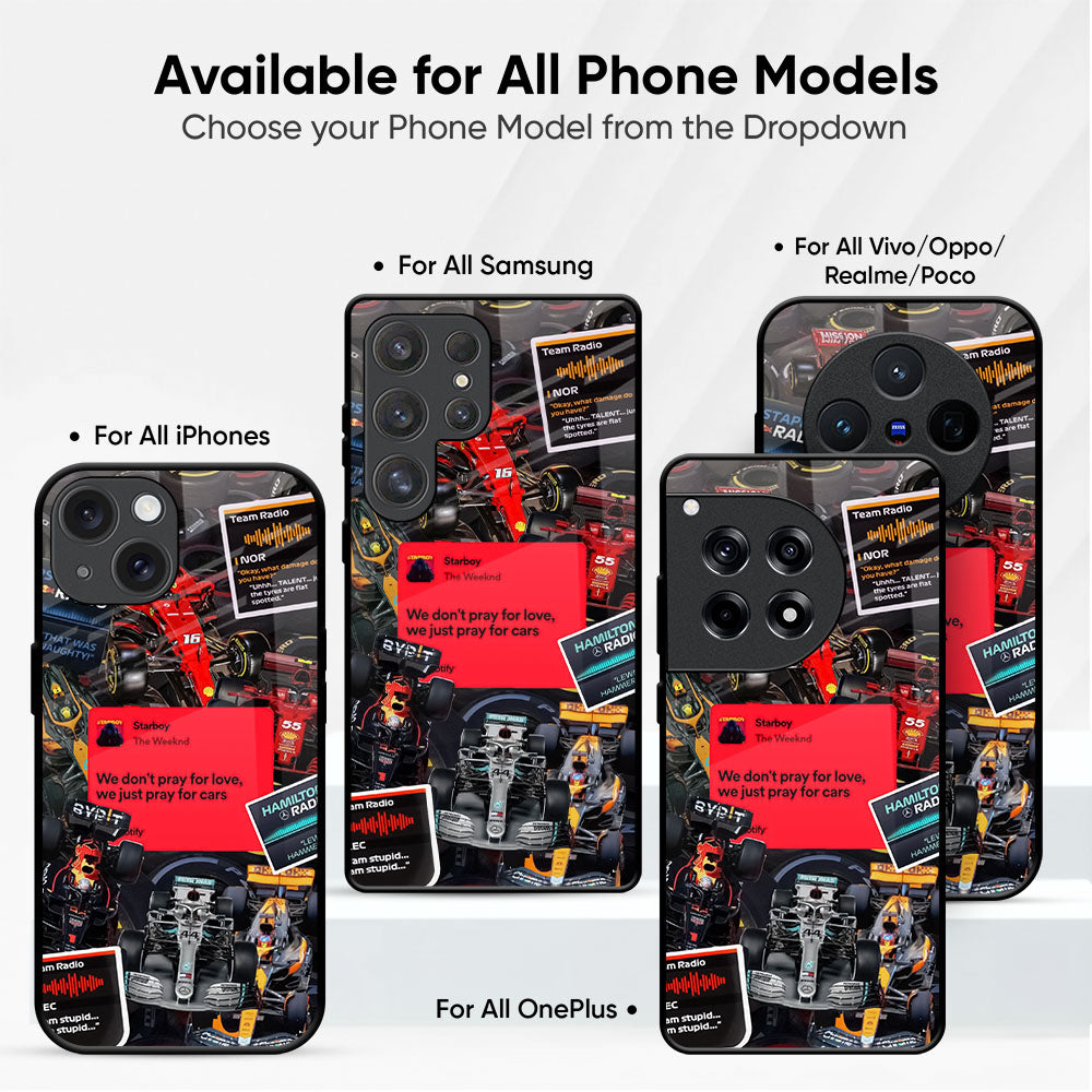 Scarlet Phantom Glass Case