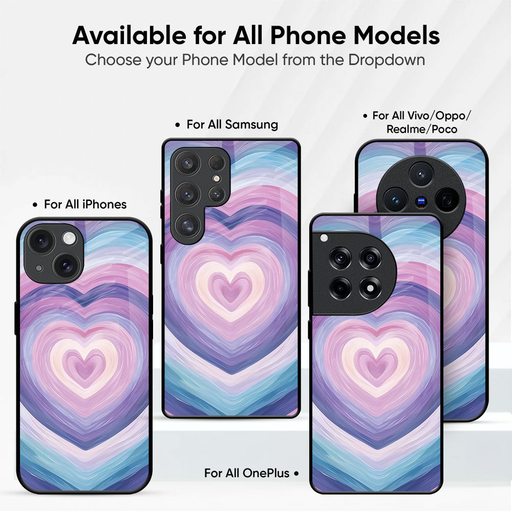 Love Splash Glass Case