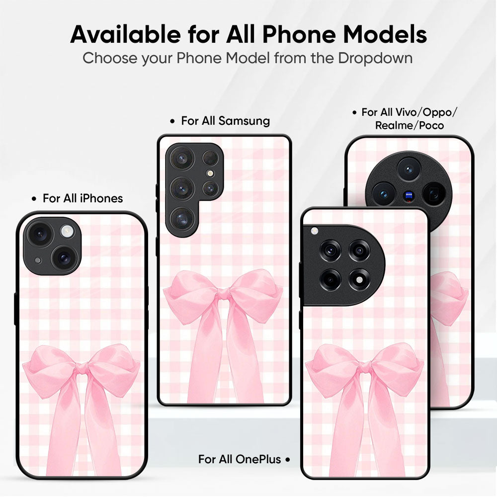 Bowtique Charm Glass Case