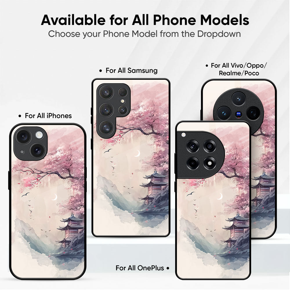 Petal Sanctuary Glass Case