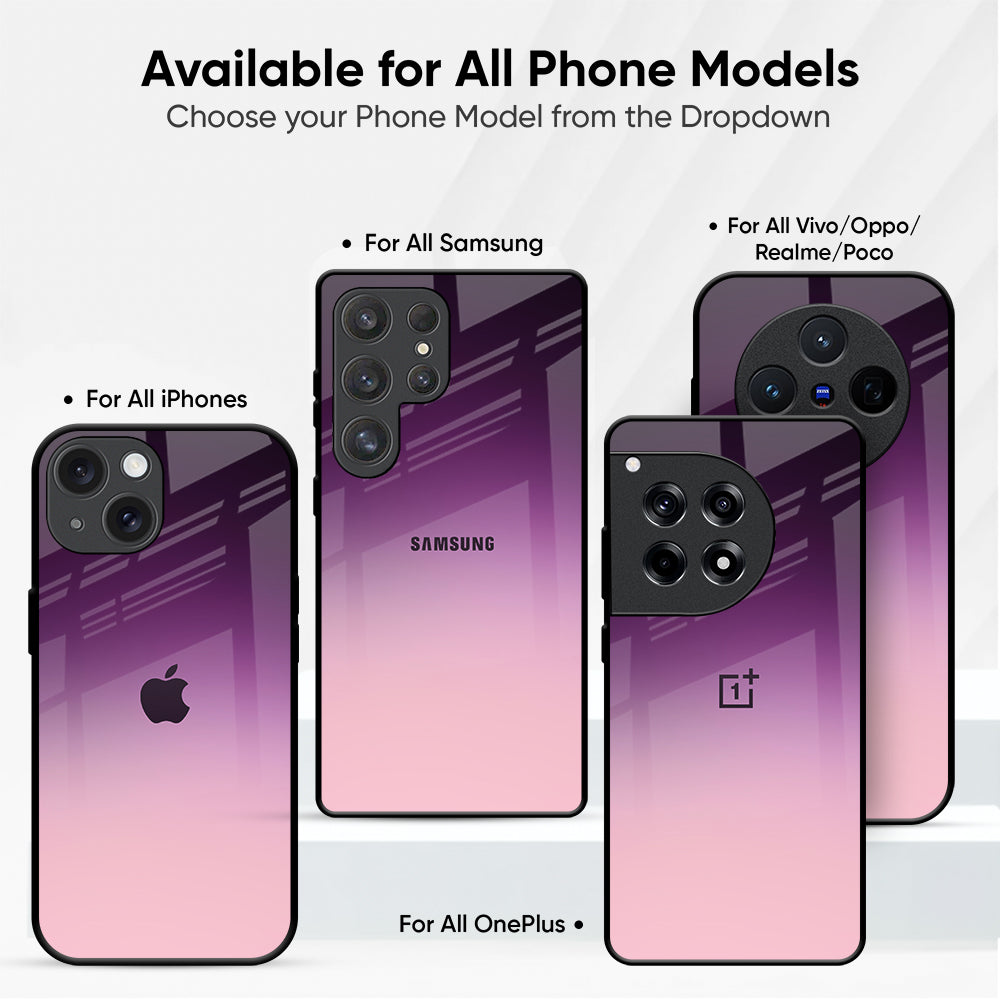 Purple Gradient Glass case