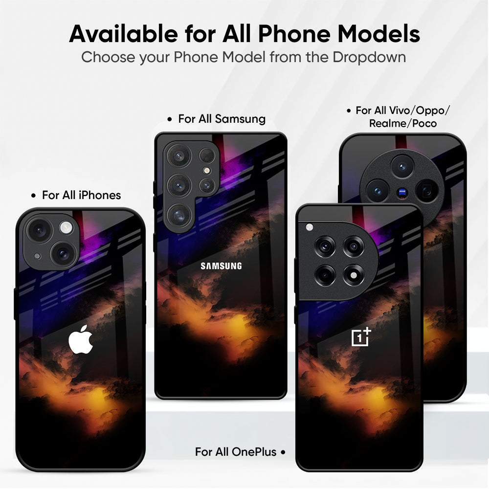 Danger Galaxy Glass Case