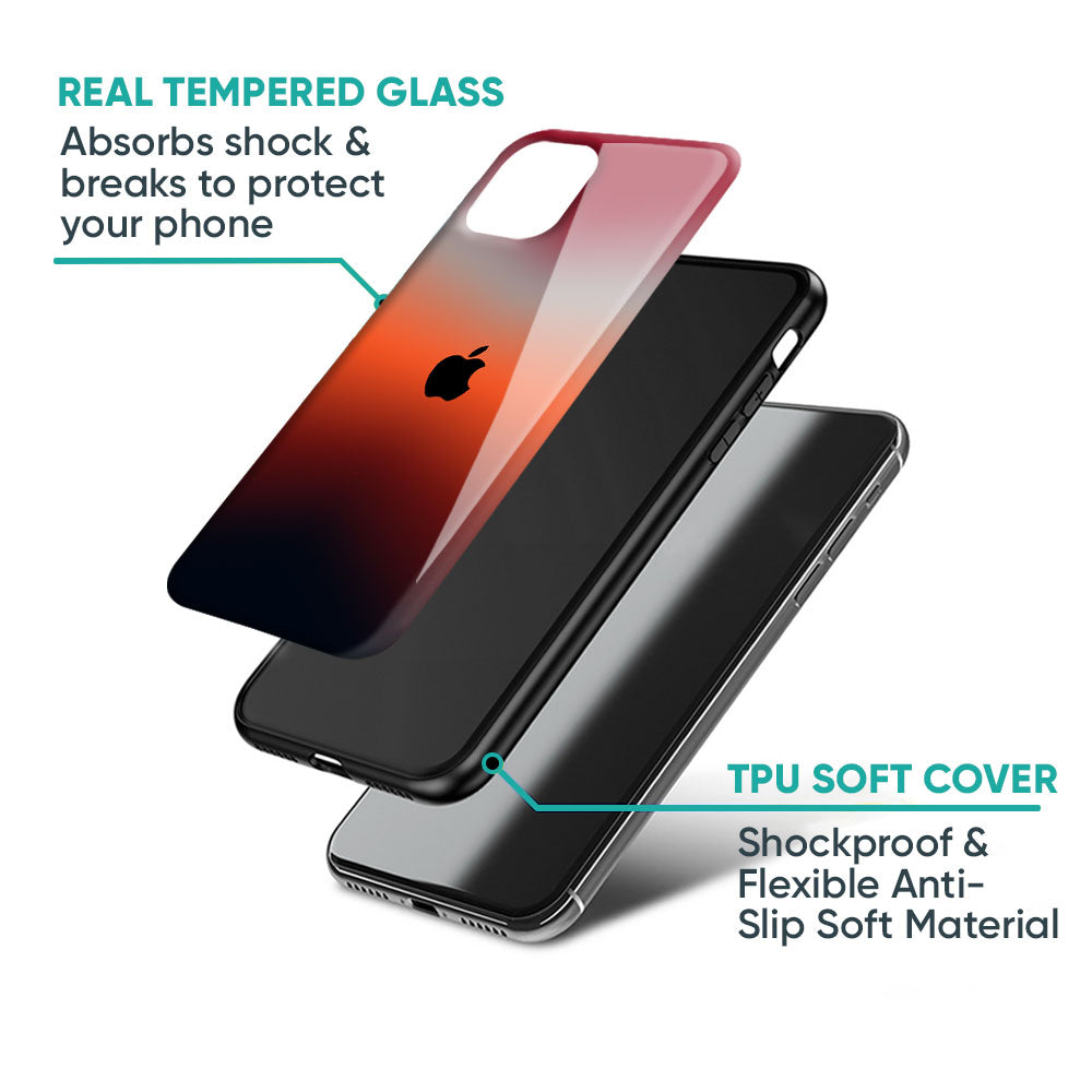 Red Coral Glass Case for iPhone 16 Pro Max