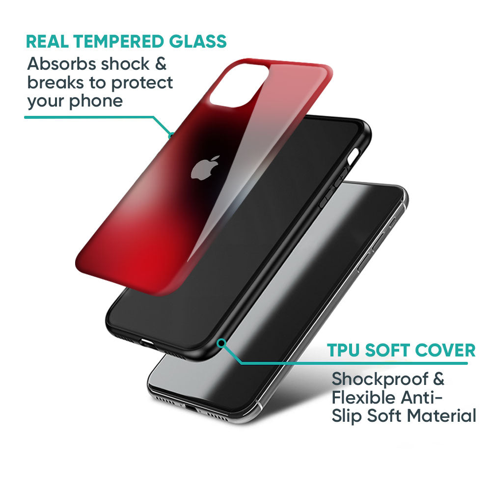 Red Garnet Glass Case for iPhone 16 Pro Max