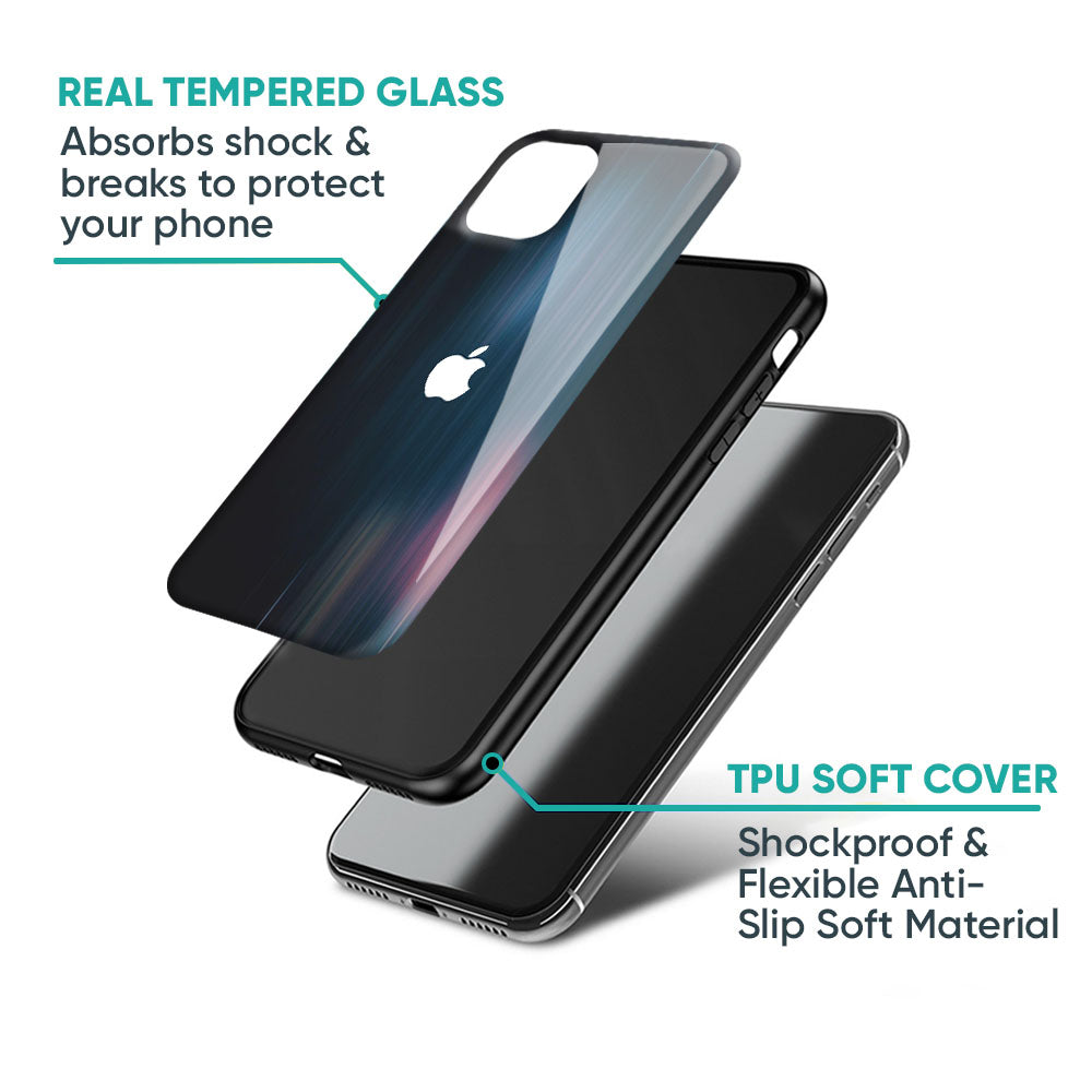 Dark Aesthetic Glass Case for iPhone 16 Pro Max