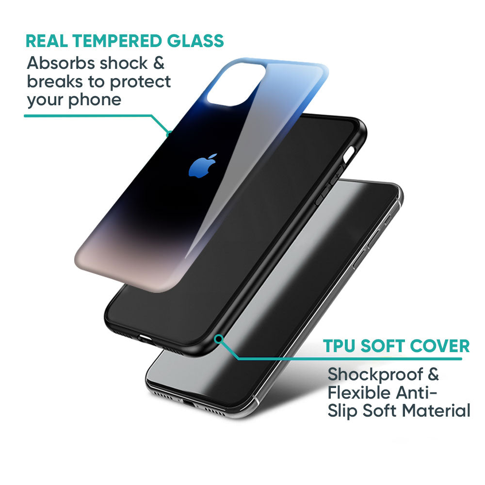 Evil Blue Glass Case for iPhone 16 Pro Max