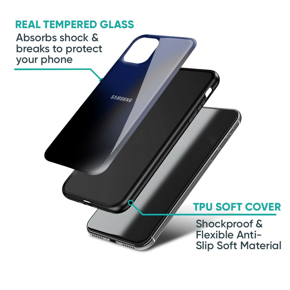 Blurry Beauty Glass Case for Samsung Galaxy M35 5G