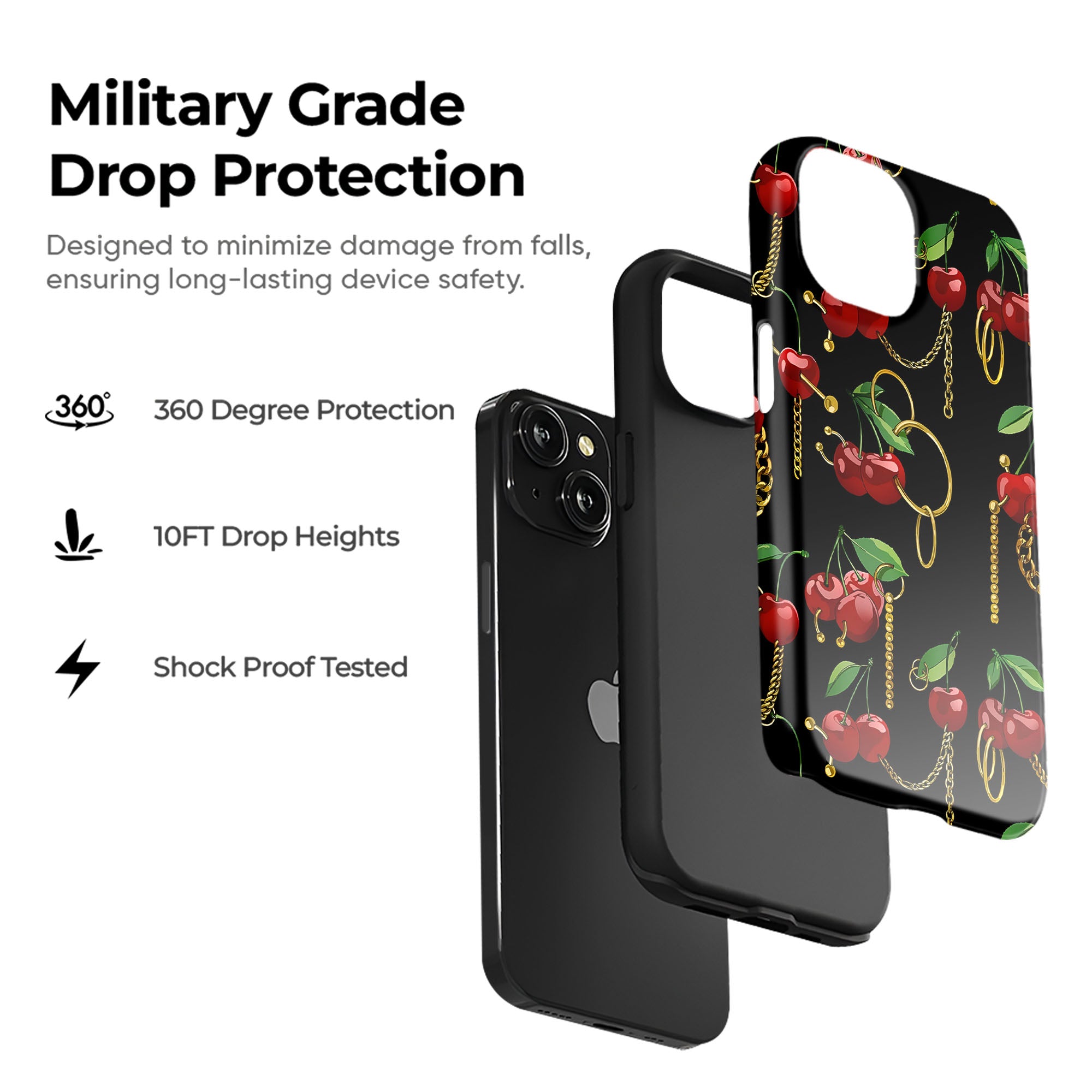 Cherry Chains Tough Case