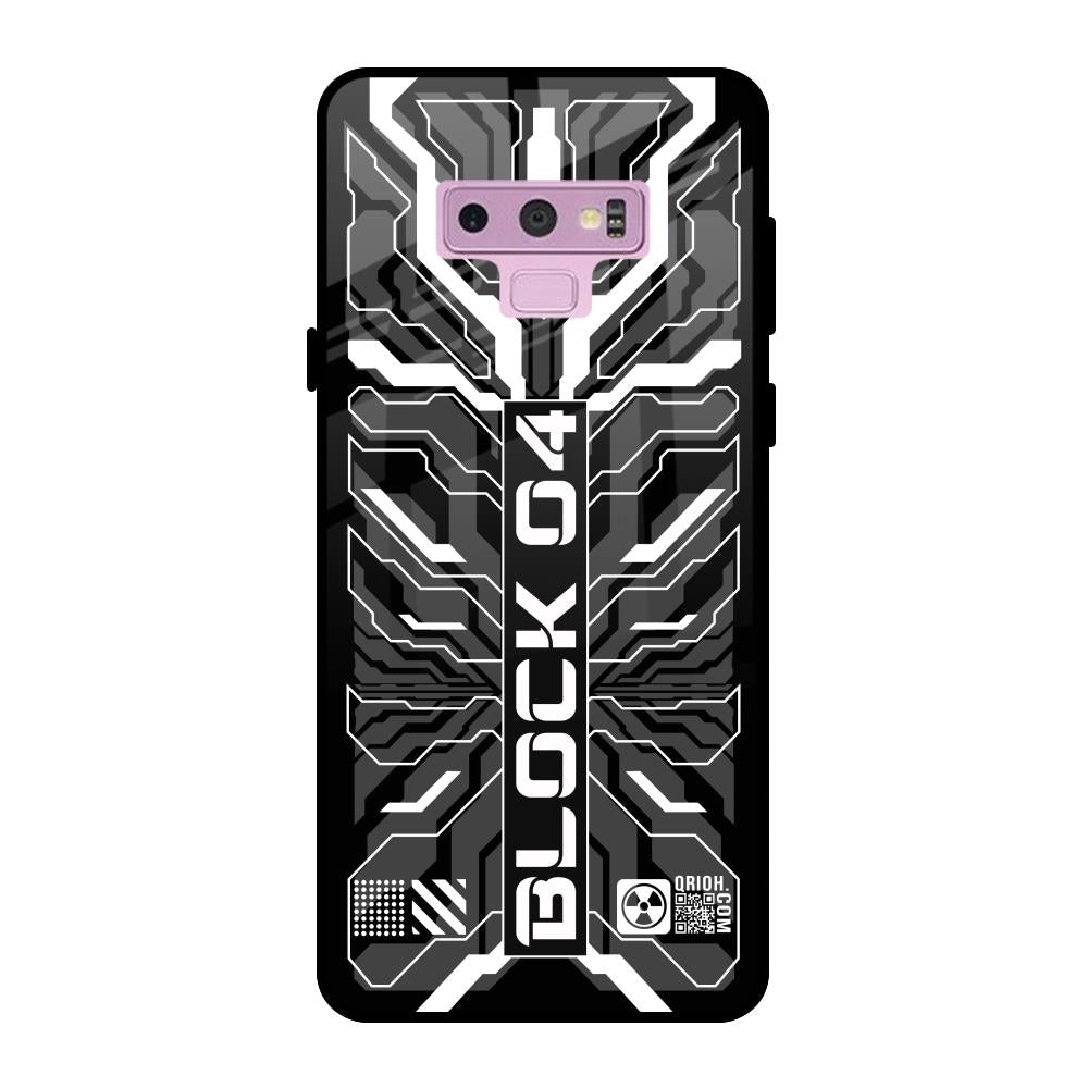 Monochrome Magic Samsung Galaxy Note 9 Glass Back Cover Online