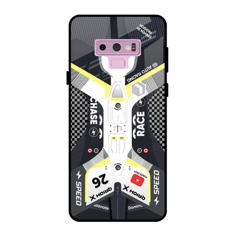 Car Enthusiast Samsung Galaxy Note 9 Glass Back Cover Online