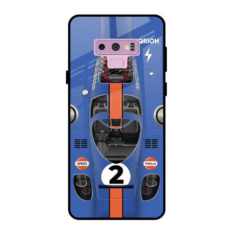 Car Adiction Samsung Galaxy Note 9 Glass Back Cover Online