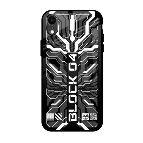 Monochrome Magic iPhone XR Glass Back Cover Online