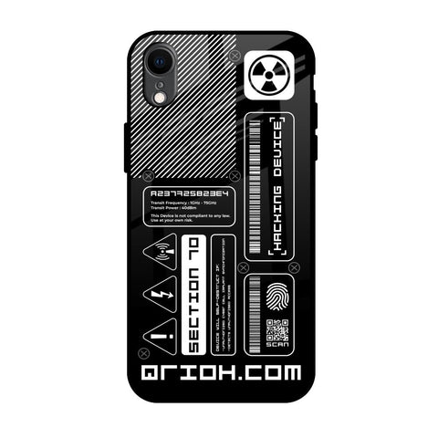 Futuristic Art iPhone XR Glass Back Cover Online