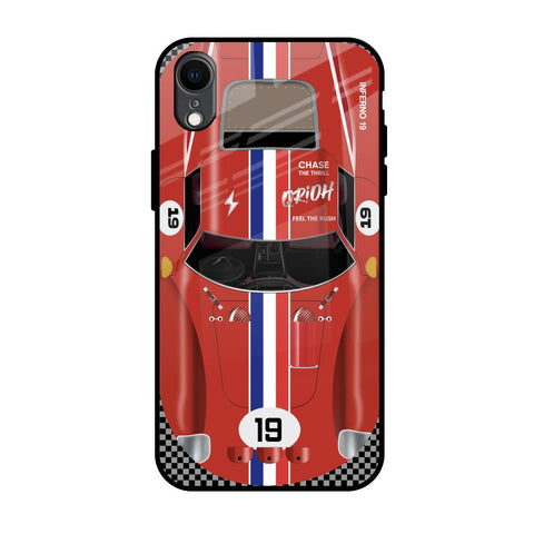 Racing Vintage iPhone XR Glass Back Cover Online