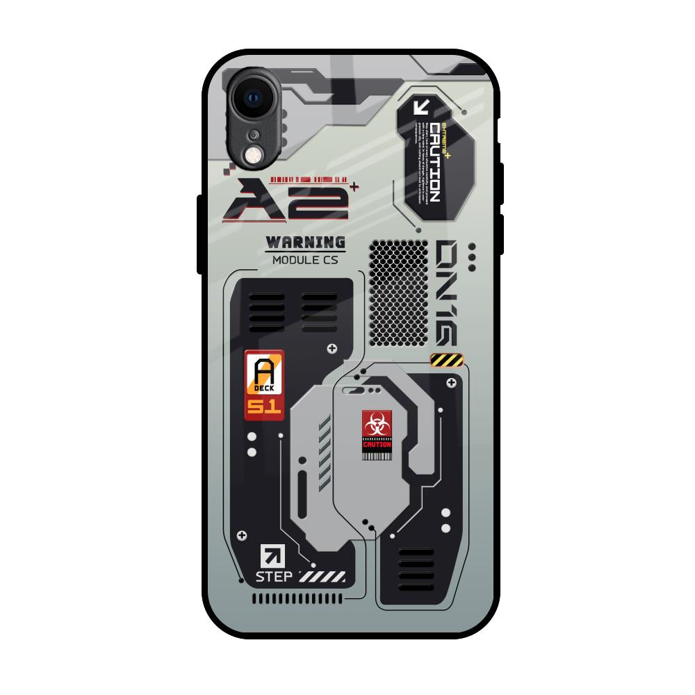Techno Vibes iPhone XR Glass Back Cover Online