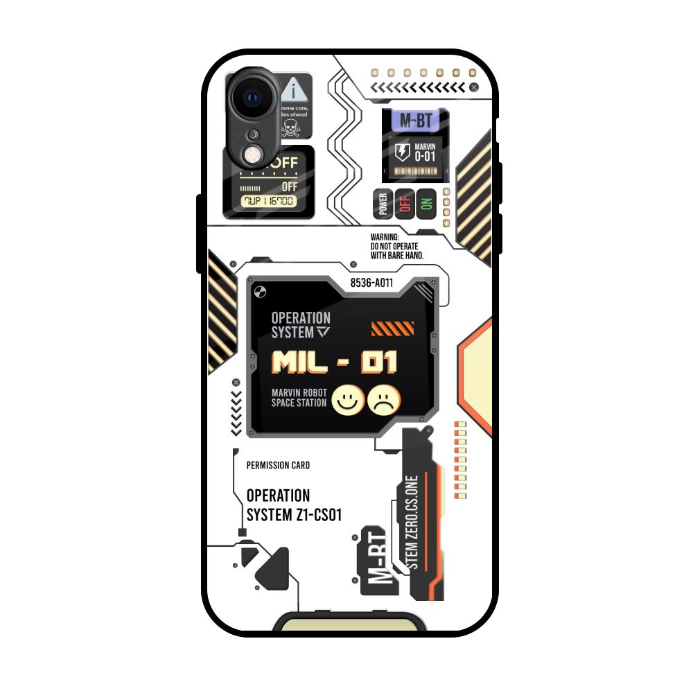 Tech Display iPhone XR Glass Back Cover Online