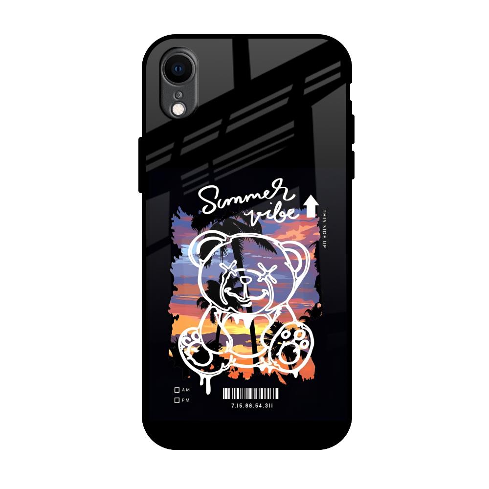Summer Vibe iPhone XR Glass Back Cover Online