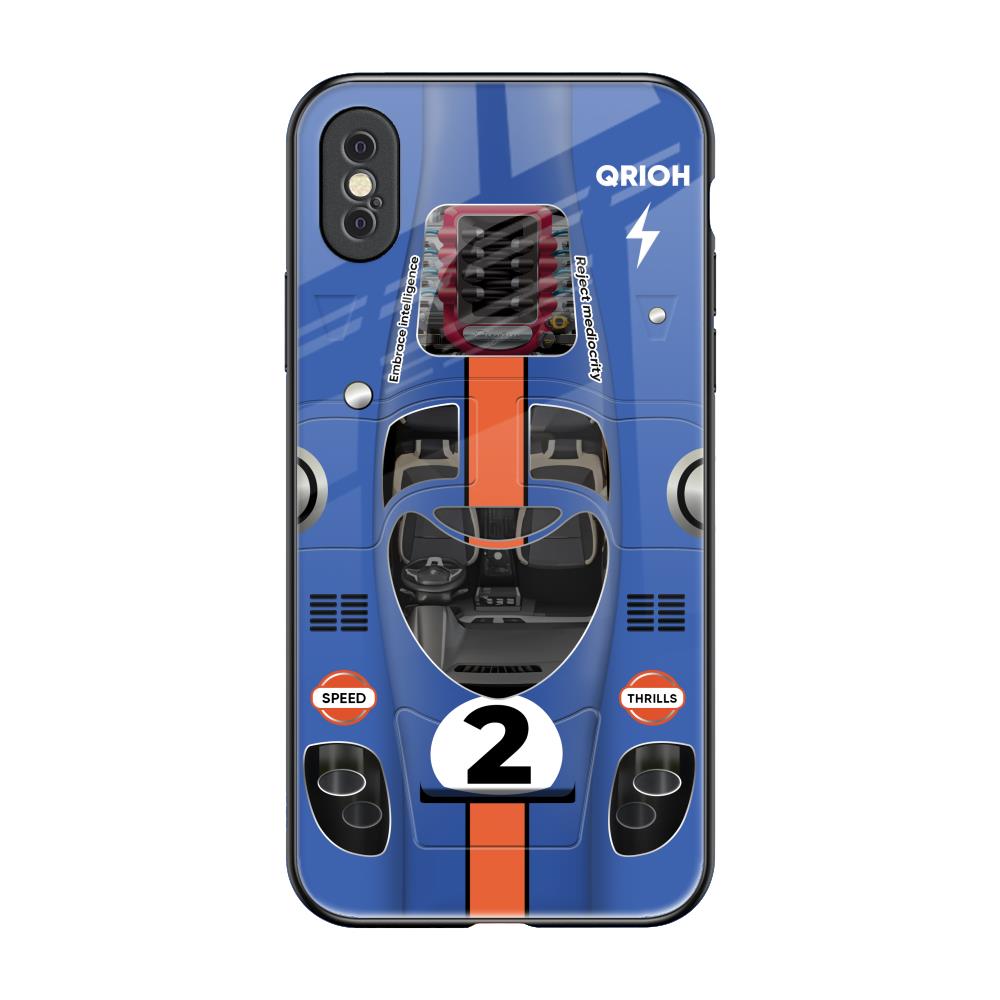 Car Adiction iPhone XS Glass Back Cover Online