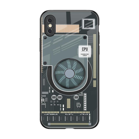 Motherboard Circuit iPhone XS Glass Back Cover Online