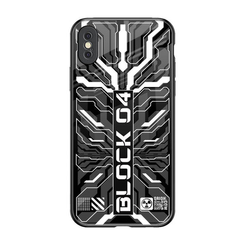 Monochrome Magic iPhone XS Max Glass Back Cover Online