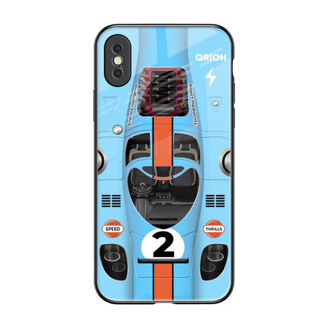 Race Laboratory iPhone XS Max Glass Back Cover Online