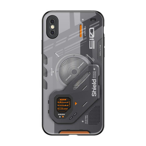 Tech Lifestyle iPhone XS Max Glass Back Cover Online