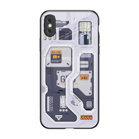 Tech Savvy iPhone XS Max Glass Back Cover Online