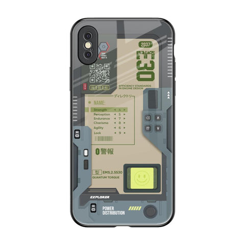 Art Station iPhone XS Max Glass Back Cover Online