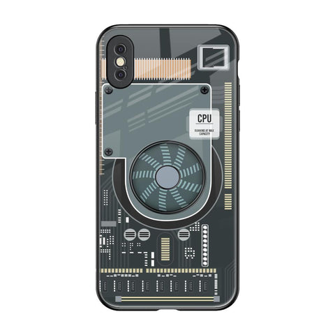 Motherboard Circuit iPhone XS Max Glass Back Cover Online