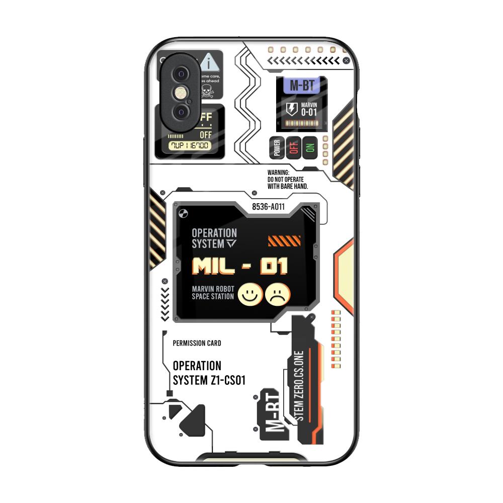 Tech Display iPhone XS Max Glass Back Cover Online