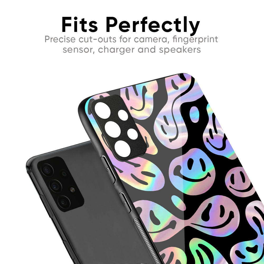Acid Smile Glass Case for Oppo A6 Pro 5G