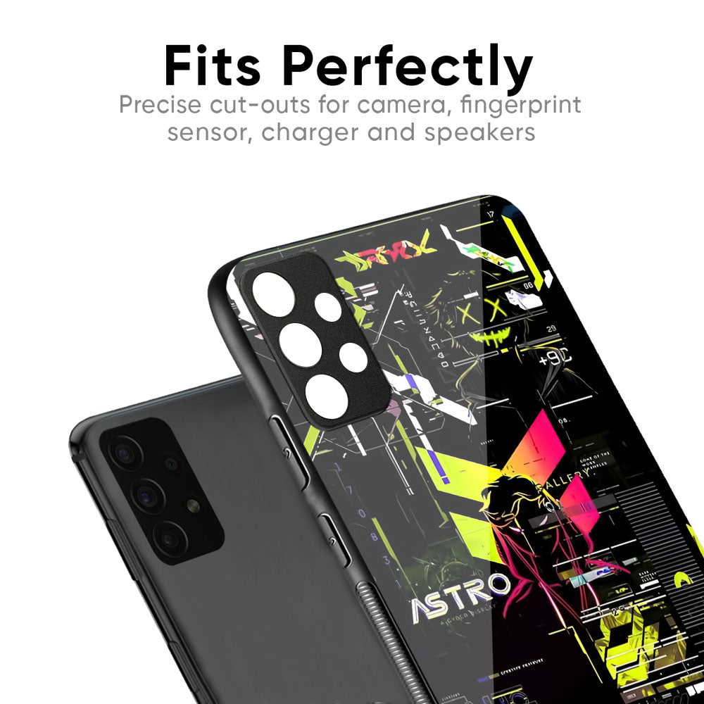 Astro Glitch Glass Case for Xiaomi 17 Ultra 5G