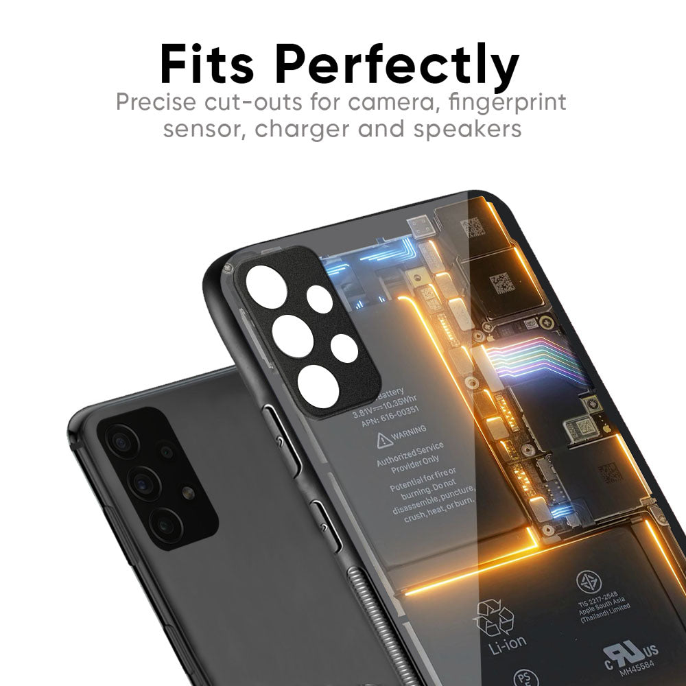 Glow Up Skeleton Glass Case for Samsung Galaxy M56 5G