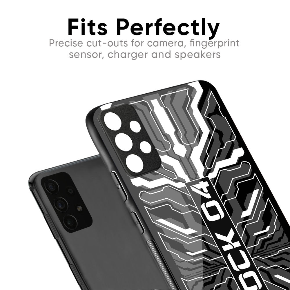 Monochrome Magic Glass Case for Samsung Galaxy M56 5G