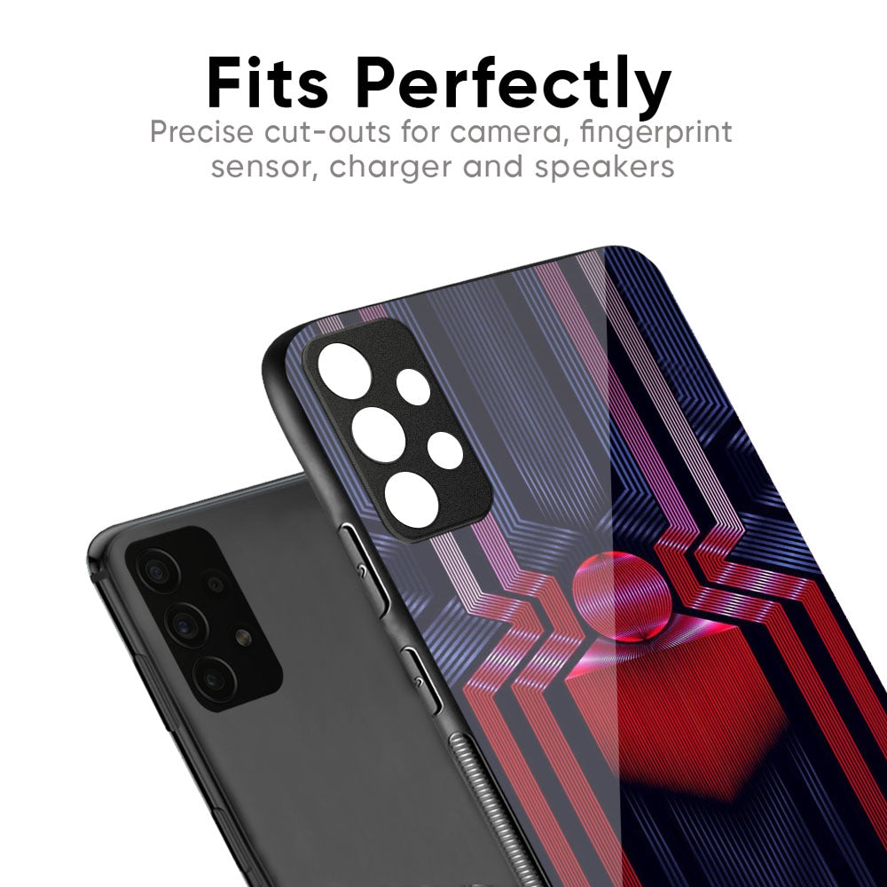 Super Art Logo Glass Case For Samsung Galaxy M56 5G