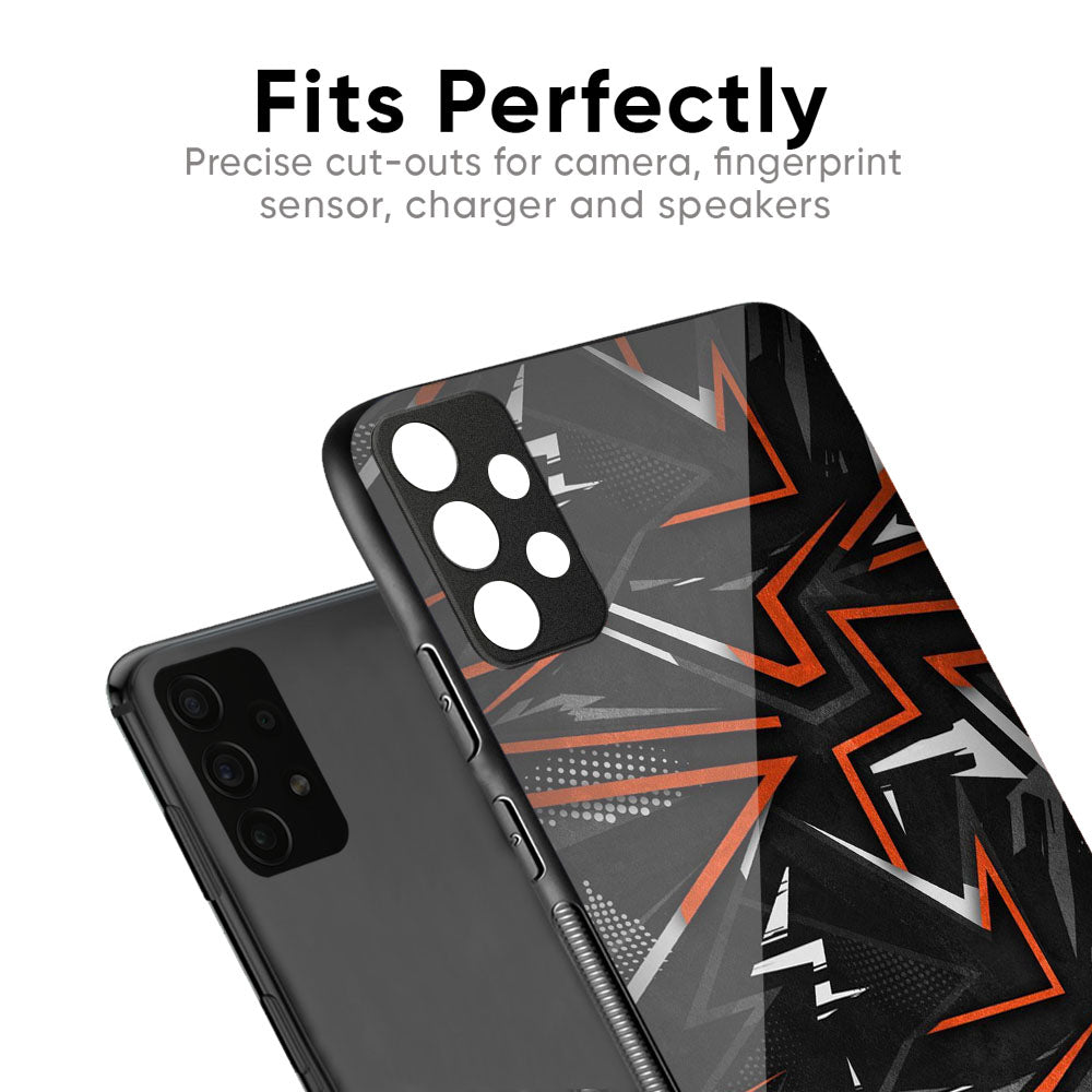 Vector Art Glass Case for Samsung Galaxy M56 5G