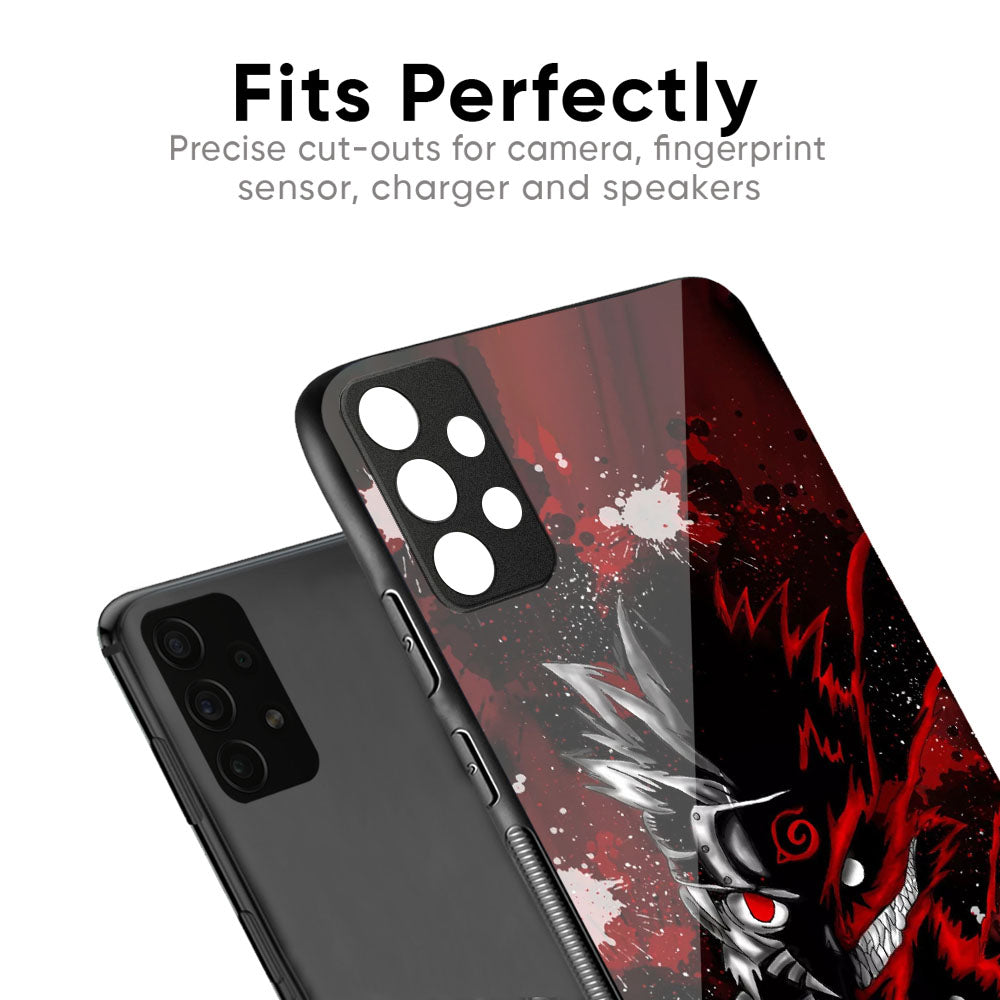 Dark Character Glass Case for Samsung Galaxy M56 5G