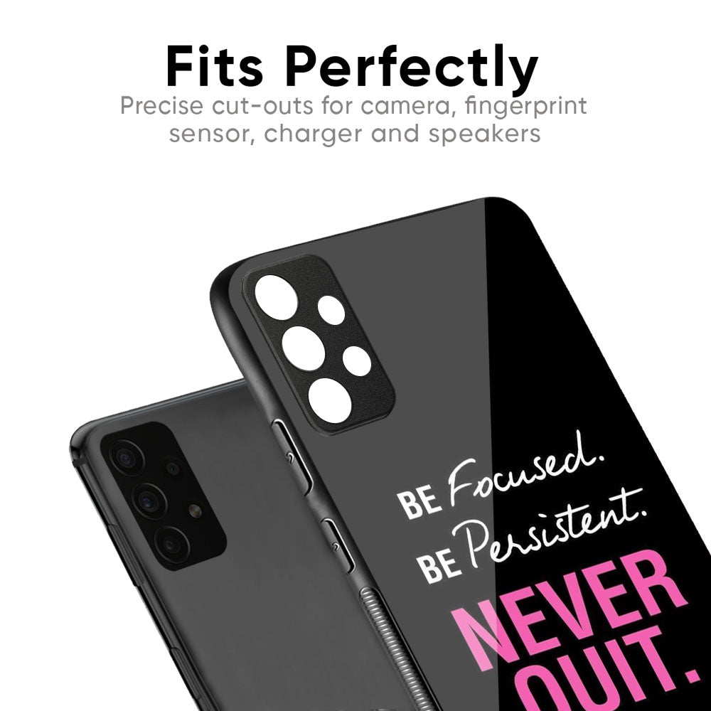 Be Focused Glass Case for Samsung Galaxy M56 5G