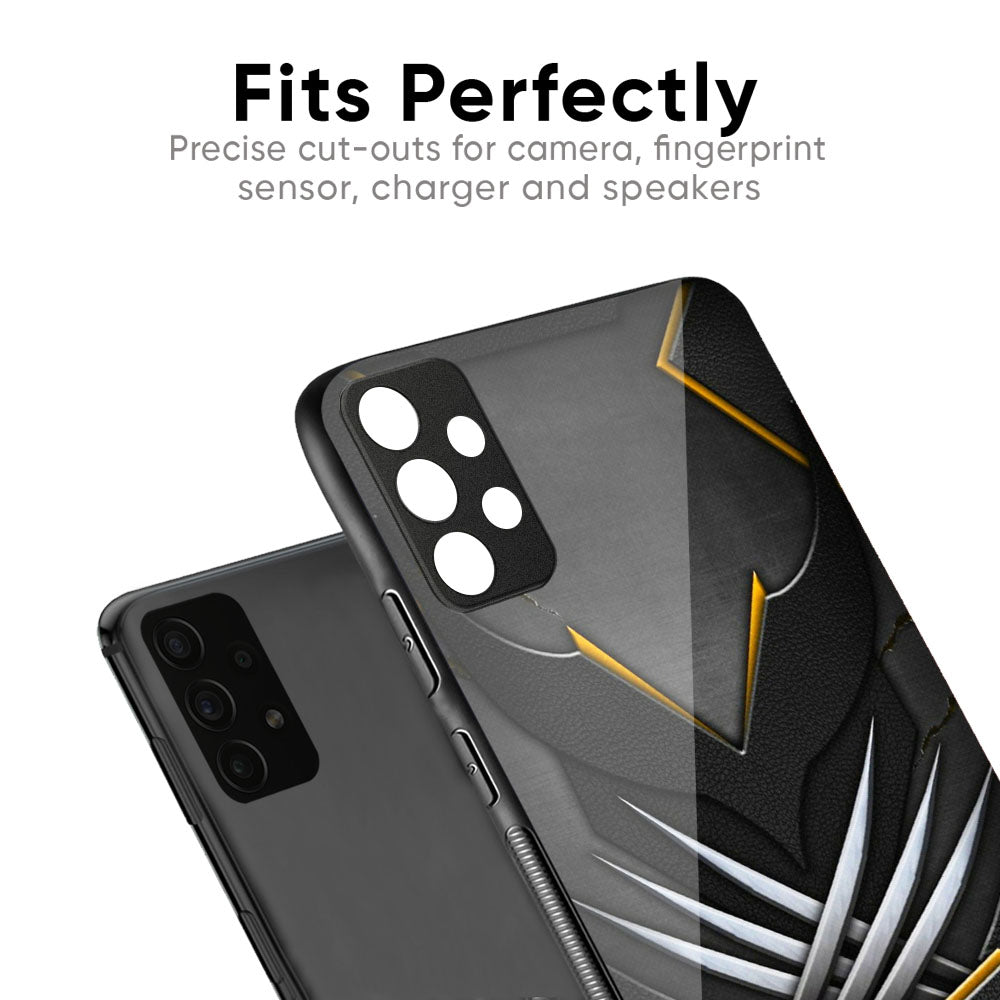 Black Warrior Glass Case for Samsung Galaxy M56 5G