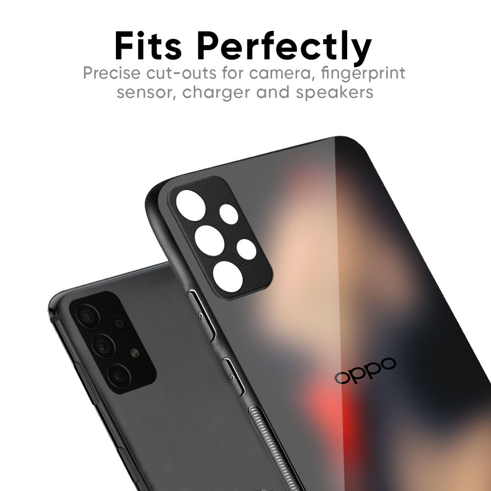 Dark Gradient Glass Case for Oppo K13 Turbo Pro 5G