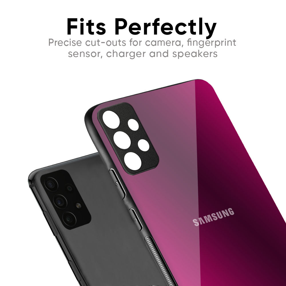 Pink Burst Glass Case for Samsung Galaxy M56 5G