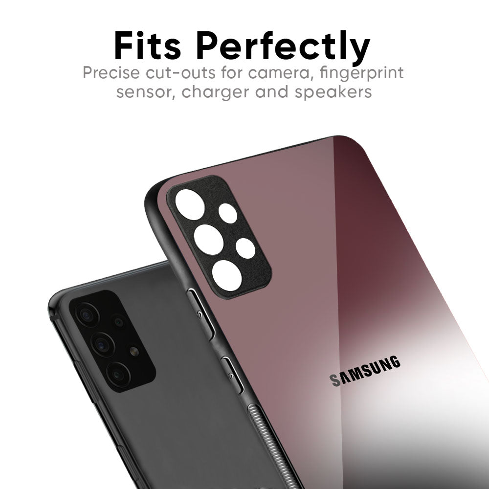 Soft Blur Glass Case for Samsung Galaxy M56 5G